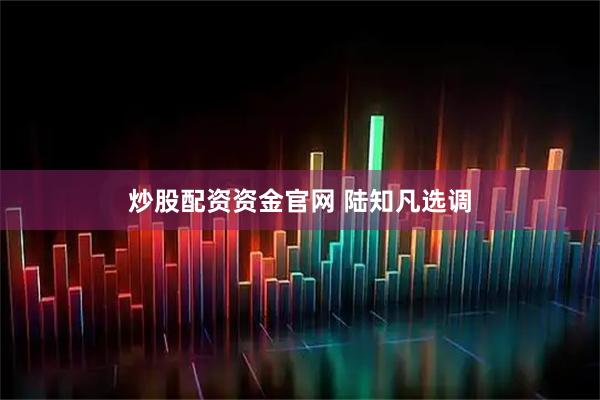炒股配资资金官网 陆知凡选调