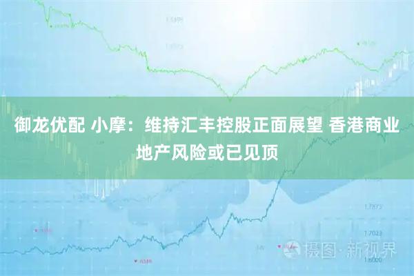 御龙优配 小摩:维持汇丰控股正面展望 香港商业地产风险或已见顶